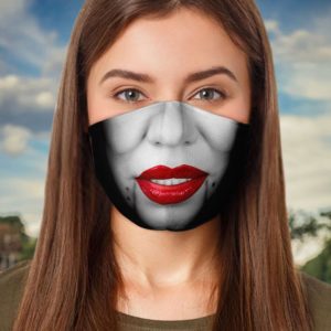 Creepy Lady Halloween Face Mask