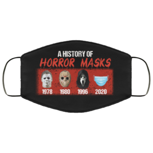 A History of Horror Masks Face Mask