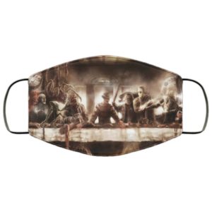 Horror Movie Icon Last Supper Face Mask