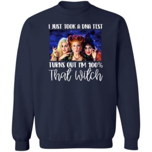 I Just Took A Dna Test Turns Out I'M 100 That Witch Halloween T-Shirt