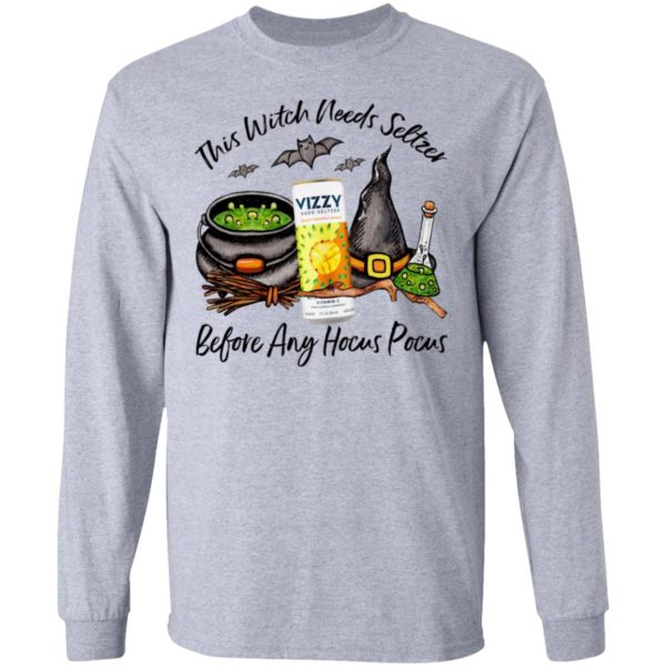 Vizzy Pineapple Mango This Witch Needs Seltzer Before Any Hocus Pocus Halloween T-Shirt