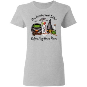 Truly Waterlemon Kiwi This Witch Needs Seltzer Before Any Hocus Pocus Halloween T-Shirt