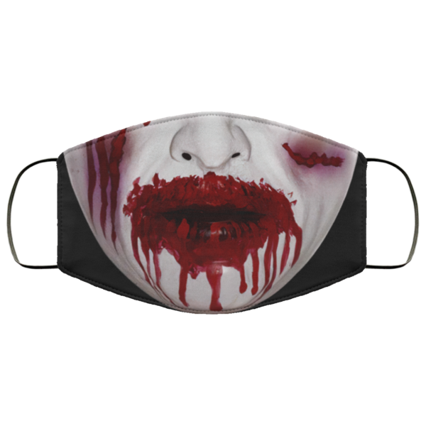Zombie Bloody Mouth Halloween Face Mask