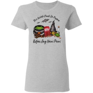 This Witch Needs Dr Pepper Before Any Hocus Pocus Halloween T-Shirt