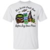 Rolling Rock Can This Witch Needs Beer Before Any Hocus Pocus Halloween T-Shirt