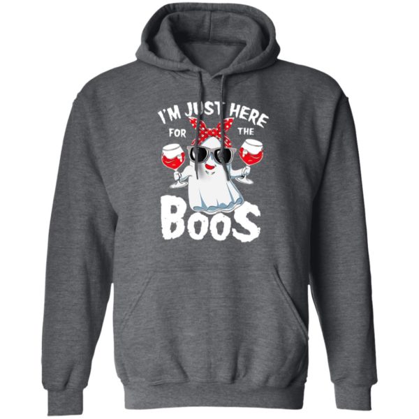 Halloween I’m Just Here For The Boos Drinking Beer T-Shirt