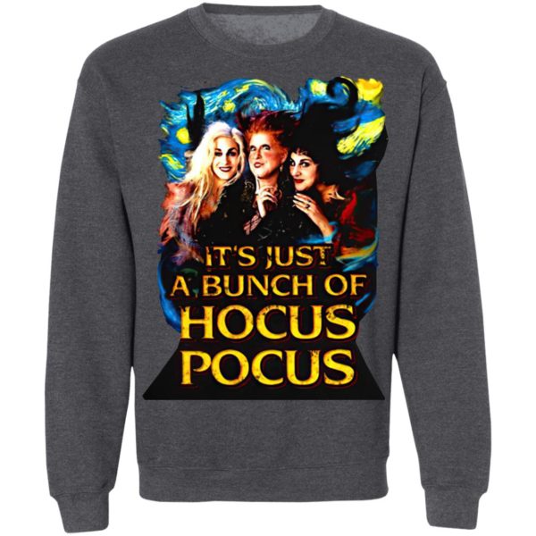 Starry Night It’S Just A Bunch Of Hocus Pocus Halloween Shirt