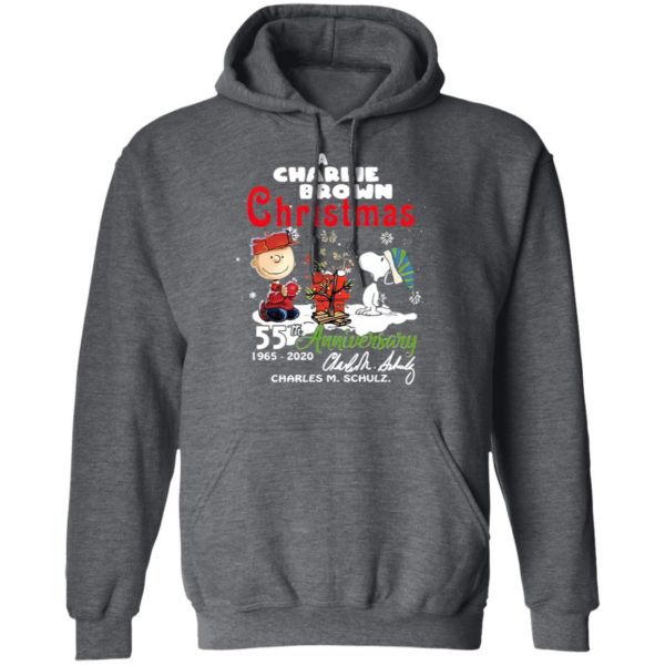 A Charlie Brown Christmas 55th Anniversary 1965-2020 Charles M Schulz Snoopy Shirt