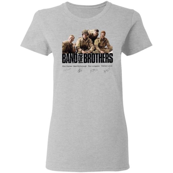 Band Of Brothers Shirt Rick Warden Neal McDonough Ron Livingston Damian Lewis LS, Hoodie