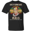 Notorious RBG Ruth Bader Ginsburg RIP 1933 2020 T-Shirt