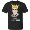 Notorious RBG R.I.P 1933- 2020 Shirt Ruth Bader Ginsburg Quotes Feminist Shirt