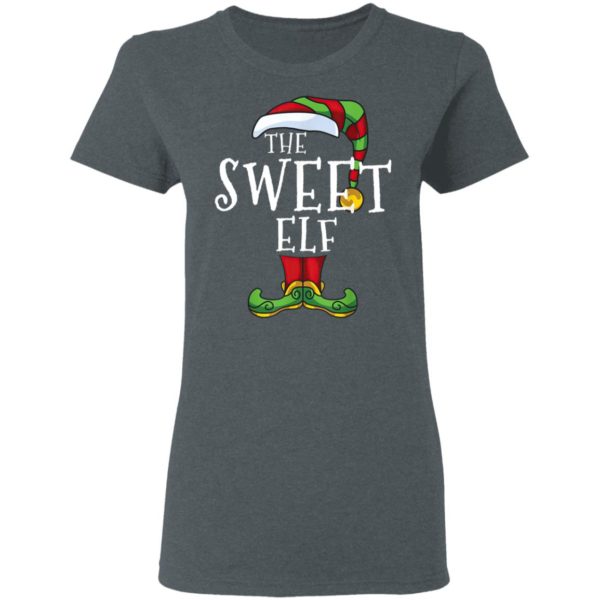 Sweet Elf Family Matching Christmas Group Funny Pajama T-Shirt