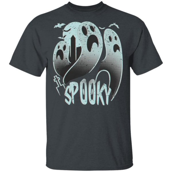 Halloween Gravestone Ghost Spooky T-Shirt