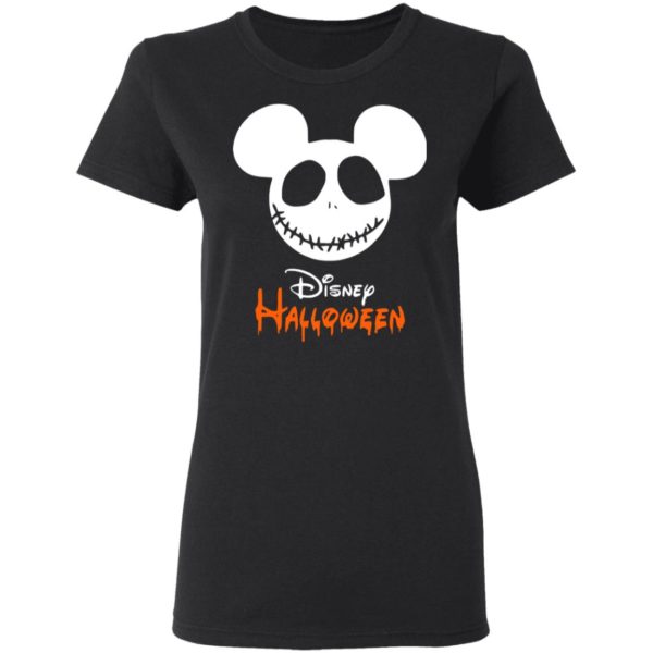Halloween Disney Logo Mickey Mouse T-Shirt