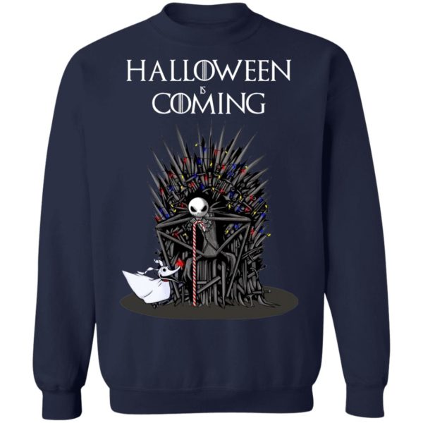 Game Of Thrones Jack Skellington Halloween Is Coming T-Shirt