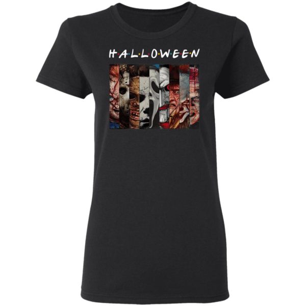 FRIENDS Horror Movies Killers Halloween T-Shirt