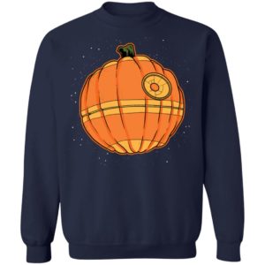 Halloween Death Star Pumpkin Star Wars T-Shirt