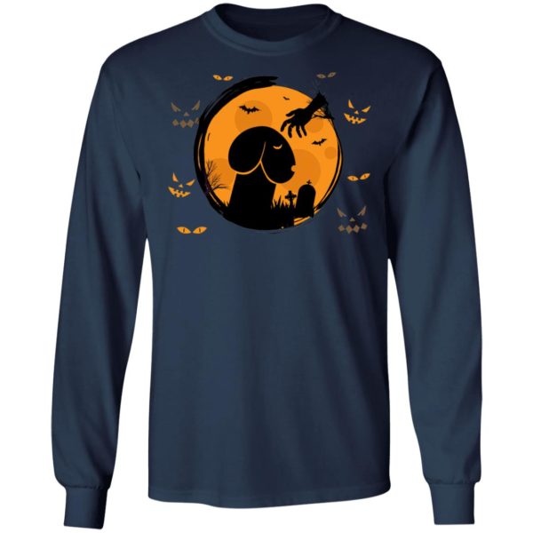 Dickhead Dog In The Night Of Halloween T-Shirt