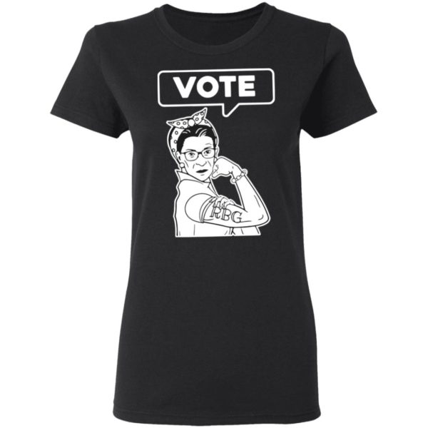 RIP Ruth Bader Ginsburg RBG VOTE T-Shirt