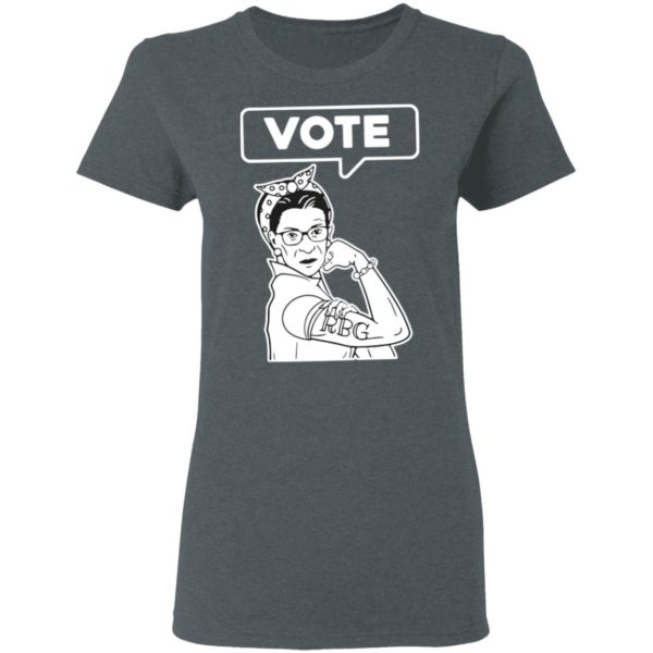 RIP Ruth Bader Ginsburg RBG VOTE T-Shirt
