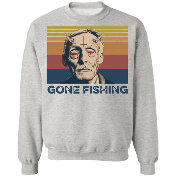Albert Fish Gone Fishing T-Shirt