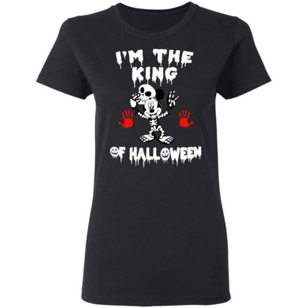 Mickey Mouse Disney Im The King Of Halloween T-Shirt