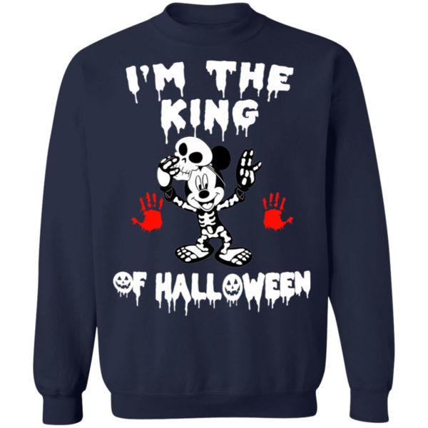 Mickey Mouse Disney Im The King Of Halloween T-Shirt