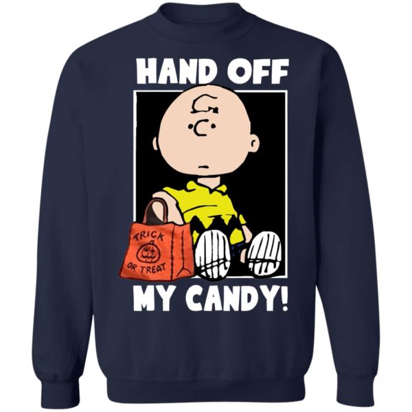 Hand Off My Candy Trick Or Treat Halloween Charlie Brown Shirts