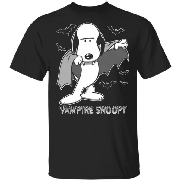 Vampire Snoopy Scary Halloween Night T-Shirt