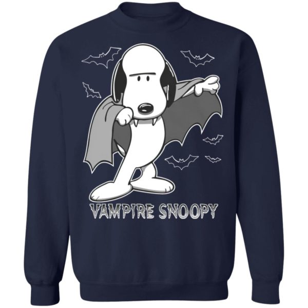 Vampire Snoopy Scary Halloween Night T-Shirt