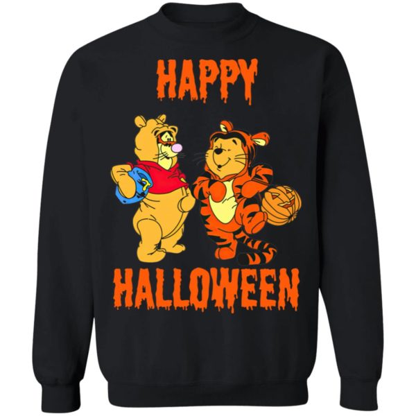 Tigger And Pooh Happy Halloween T-Shirt