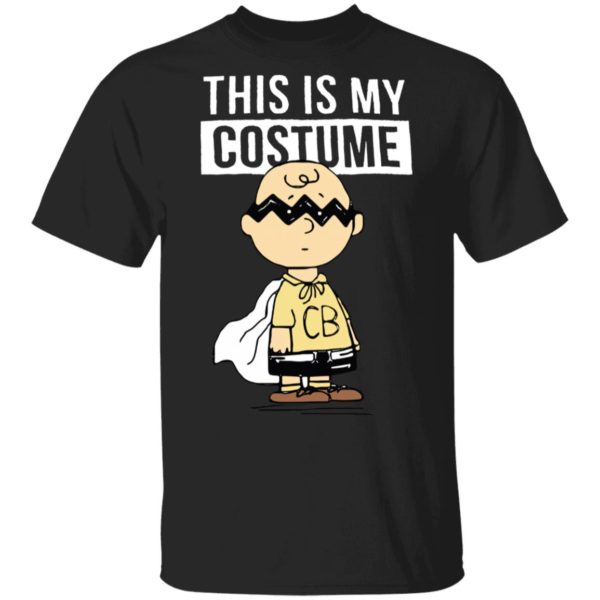 This Is My Costume Happy Halloween Super Hero Charlie Brown T-Shirt