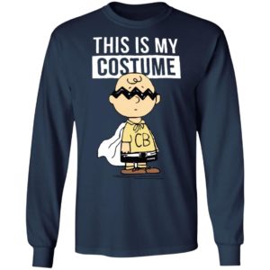This Is My Costume Happy Halloween Super Hero Charlie Brown T-Shirt