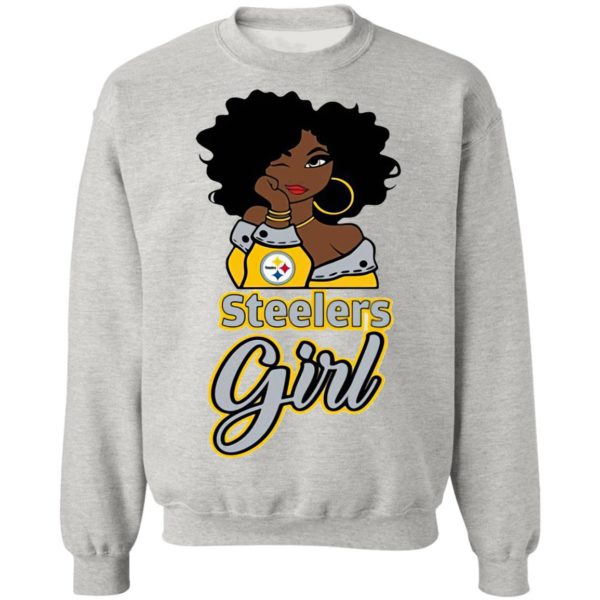 Black Girl Pittsburgh Steelers Shirt