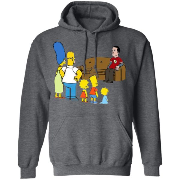 The Simpsons Sheldon Cooper T-Shirt, LS, Hoodie