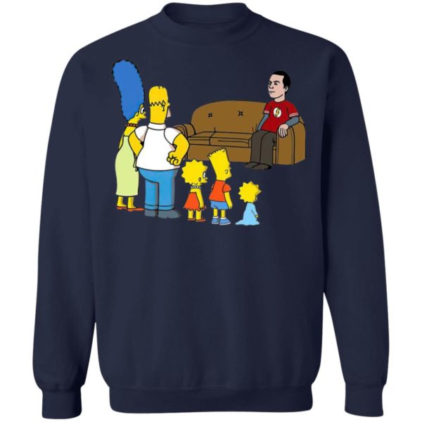 The Simpsons Sheldon Cooper T-Shirt, LS, Hoodie