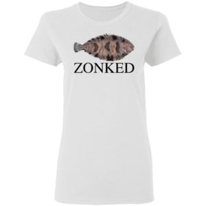 Zonked Fish T-Shirt, LS, Hoodie