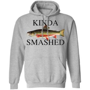 Kinda Smashed Fish Shirt, LS, Hoodie