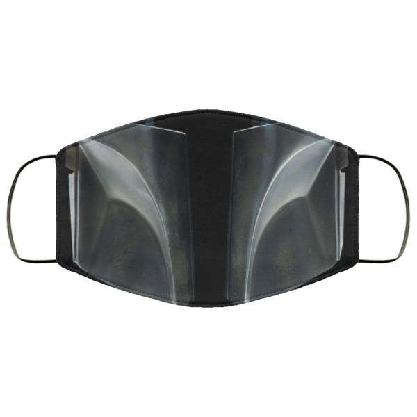 Mandalorian Helmet Face Mask This is the Way Face Mask