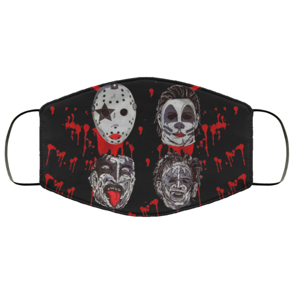Horror Kiss Band Parody Halloween Face Mask