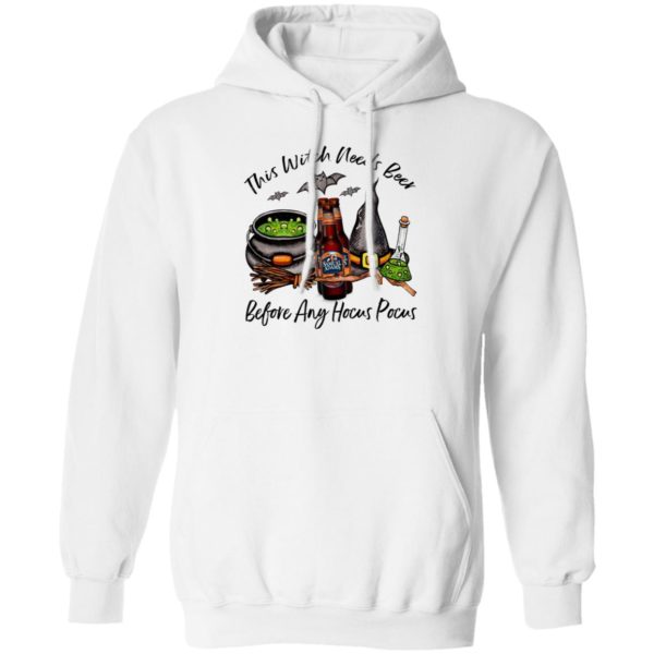Samuel Adams Bottle This Witch Needs Beer Before Any Hocus Pocus T-Shirt