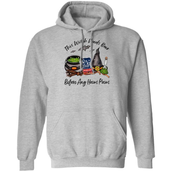 Samuel Adams Boston Can This Witch Needs Beer Before Any Hocus Pocus T-Shirt