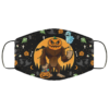 Happy Halloweenie Dachshund Face Mask