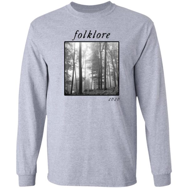 taylor i love folklore music 2020 T-Shirt