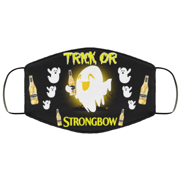Halloween Trick Or Strongbow Ghost Face Mask