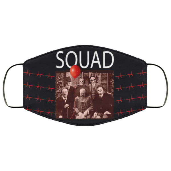 Horror Halloween Squad Face Mask