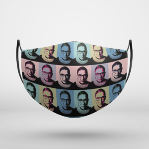 Notorious RBG - in muted colors Face Mask