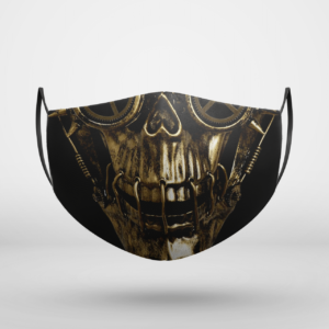 Victorian Steampunk Skull Halloween Face Mask