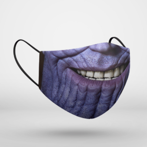 Thanos Smile Marvel Halloween Face Mask