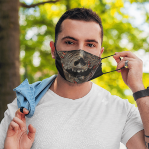 Scarecrow Halloween Face Mask
